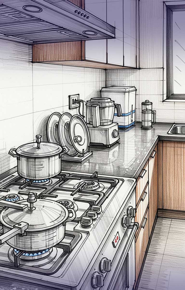 Designing Kitchen Essentials for the Modern Indian Home